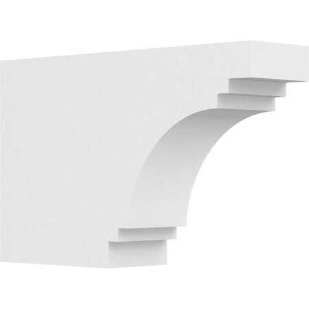 Ekena Millwork Standard Pescadero Architectural Grade PVC Rafter Tail, 4"W X 10"H X 16"L RFTP04X10X16PEC